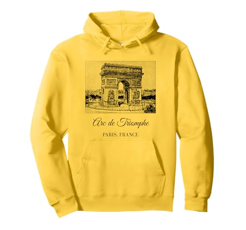 Arc de Triomphe Paris Frankreich Souvenir Familie Kinder Männer Frauen Pullover Hoodie Arc de Triomphe Paris Frankreich Souvenir Familie Kinder Männer Frauen Pullover Hoodie von French History Architecture Francophile Birthday