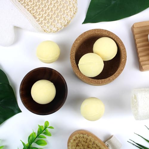 Set mit 5 Badebomben – 5 x 40 g – Entspannungseffekt, Moment Entspannung – exotischer Vanille-Duft – Set Badebombe – Geschenk für Damen, Original Schönheit, Wohlbefinden French Tendance von French Tendance