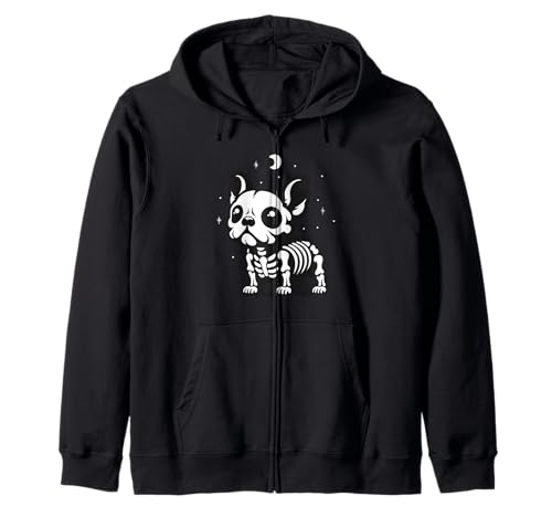 Französische Bulldogge Skelett Halloween Tierliebhaber Mama Papa Kapuzenjacke Französische Bulldogge Skelett Halloween Tierliebhaber Mama Papa Kapuzenjacke von FrenchBulldogAxis1