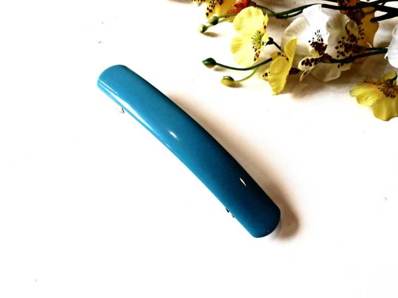 Haarspange Dunkel Türkis Haar Bun Halter Maker Acryl Kunststoff Pin Clip Barettes Haarspangen Zubehör Frauen Frisur Schmuck von FrenchGirlsShop