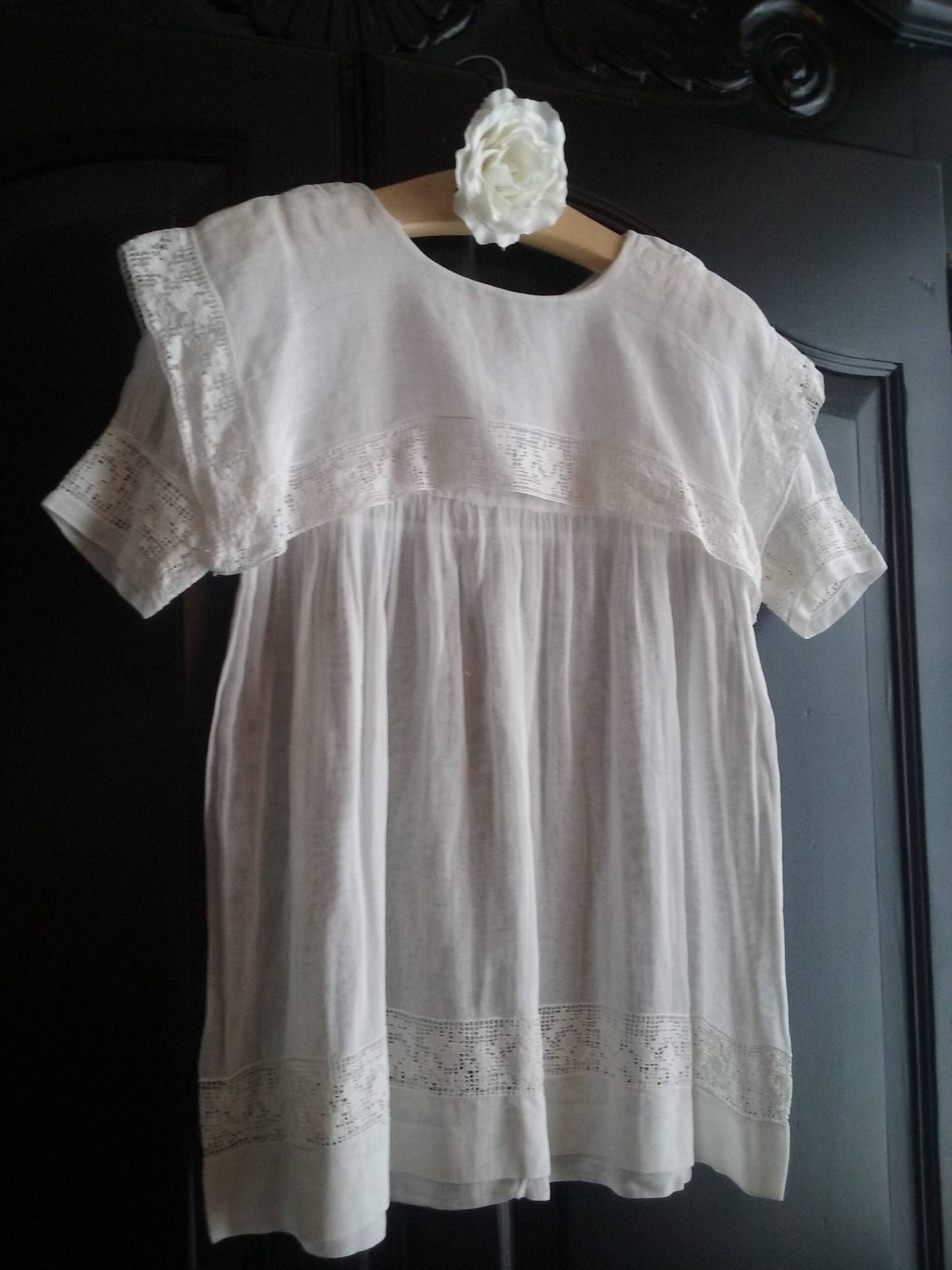 Vintage Französisch Taufe Kleid Vintage Französisch Taufe Kleid von FrenchLaundryNo9