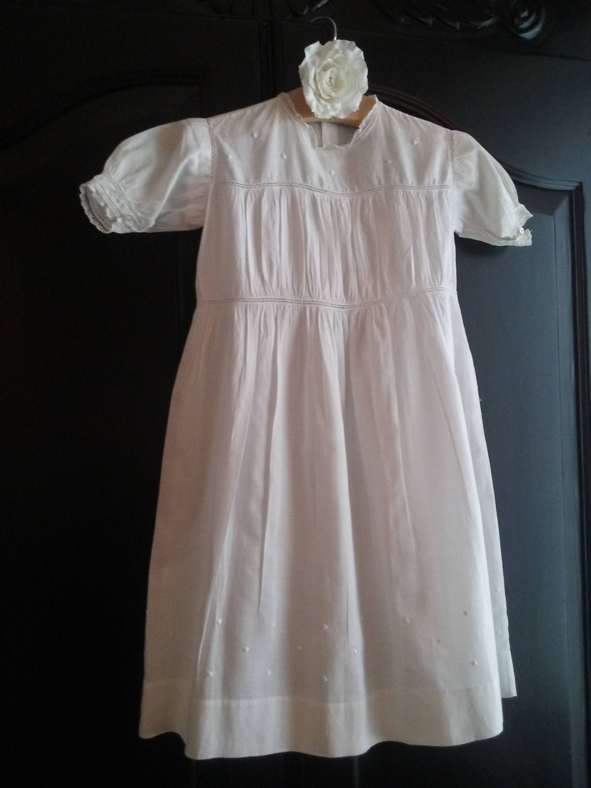 Vintage Französisch Taufe Kleid von FrenchLaundryNo9