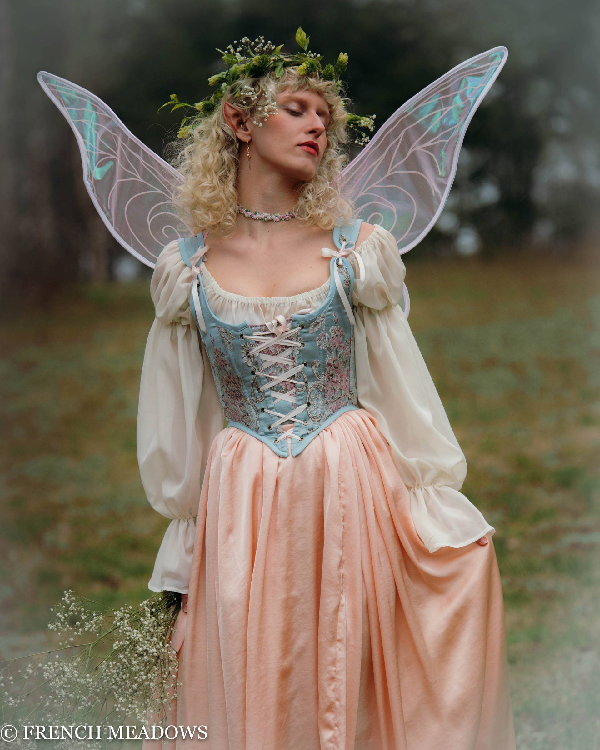 Weiches Weißes Chiffon-Renaissance-Kleid | Chemise Piraten Bluse Puffärmel Schulterfrei Cottagecore Prinzessin Fairy Plus Size Sheer Weiches Weißes Chiffon-Renaissance-Kleid | Chemise Piraten Bluse Puffärmel Schulterfrei Cottagecore Prinzessin Fairy Plus Size Sheer von FrenchMeadows
