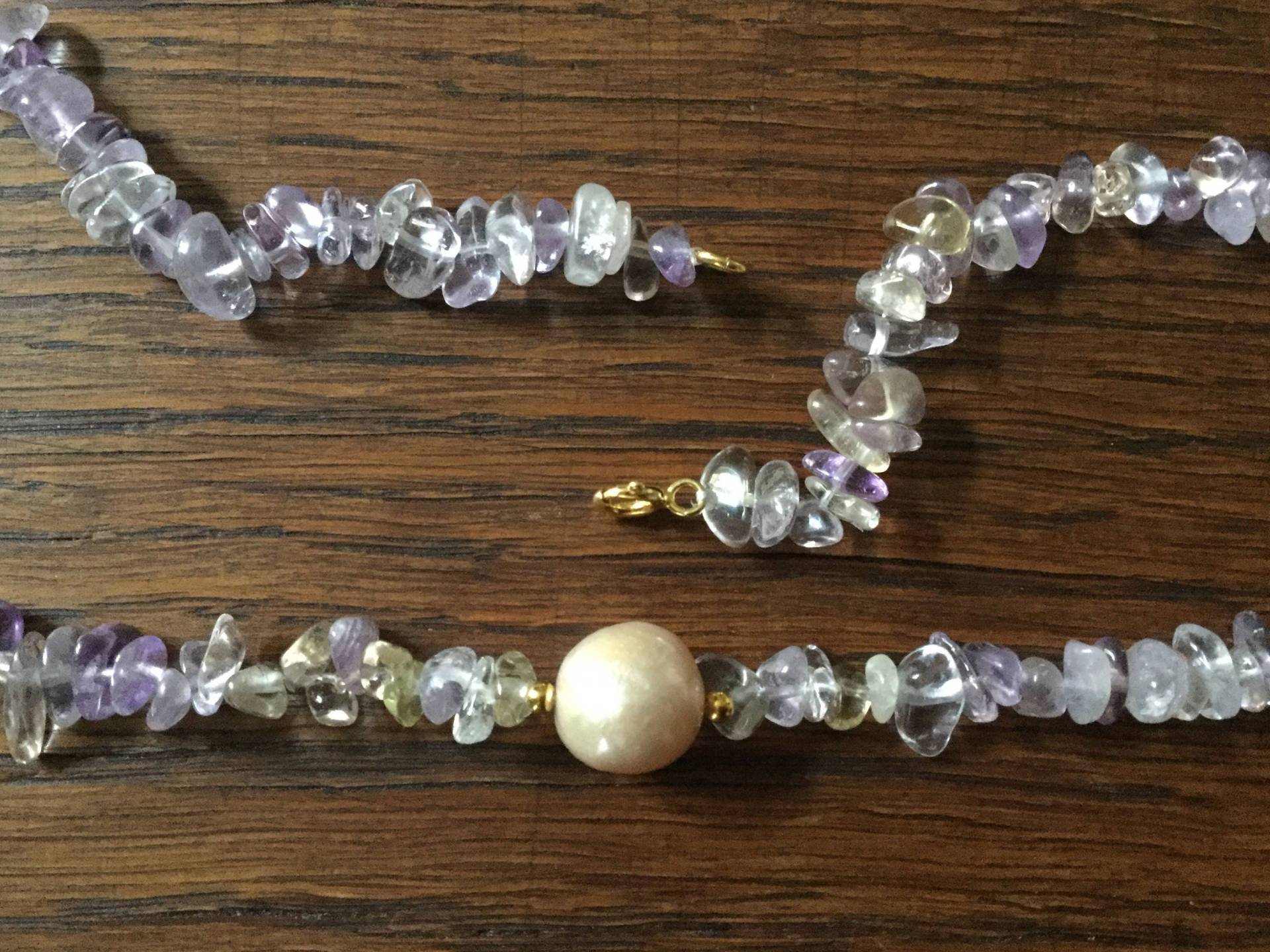 Echte Amethyst-Rosenperlenkette - Einzigartiges Design Natürliche Perle Gold/sterling Aus Frankreich Echte Amethyst-Rosenperlenkette - Einzigartiges Design Natürliche Perle Gold/sterling Aus Frankreich von FrenchVintageJewel