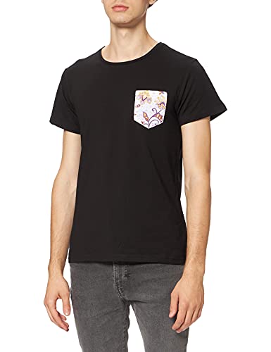 Frenchcool Herren Noir à poche Feuille de Lierre T-Shirt, Schwarz, L Frenchcool Herren Noir à poche Feuille de Lierre T-Shirt, Schwarz, L von FRENCHCOOL 1988
