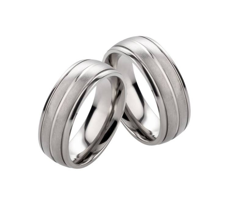 Personalisierbare Titanium Partnerringe Freundschaftsringe Verlobungsringe von Frencheis