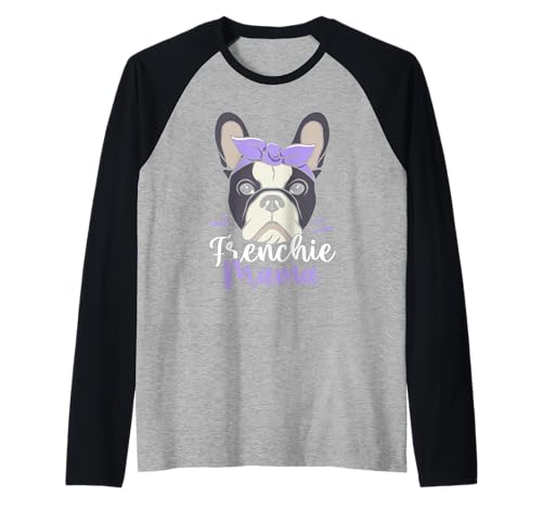 Frenchie Mama French Bulldog Frauchen Französische Bulldogge Raglan Frenchie Mama French Bulldog Frauchen Französische Bulldogge Raglan von Frenchie Französische Bulldogge Hund Welpe Mutter
