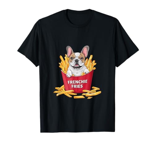 Frenchie Fries French Bulldog T-Shirt Herren Damen Lustig T-Shirt Frenchie Fries French Bulldog T-Shirt Herren Damen Lustig T-Shirt von Frenchie Fries French Bulldog