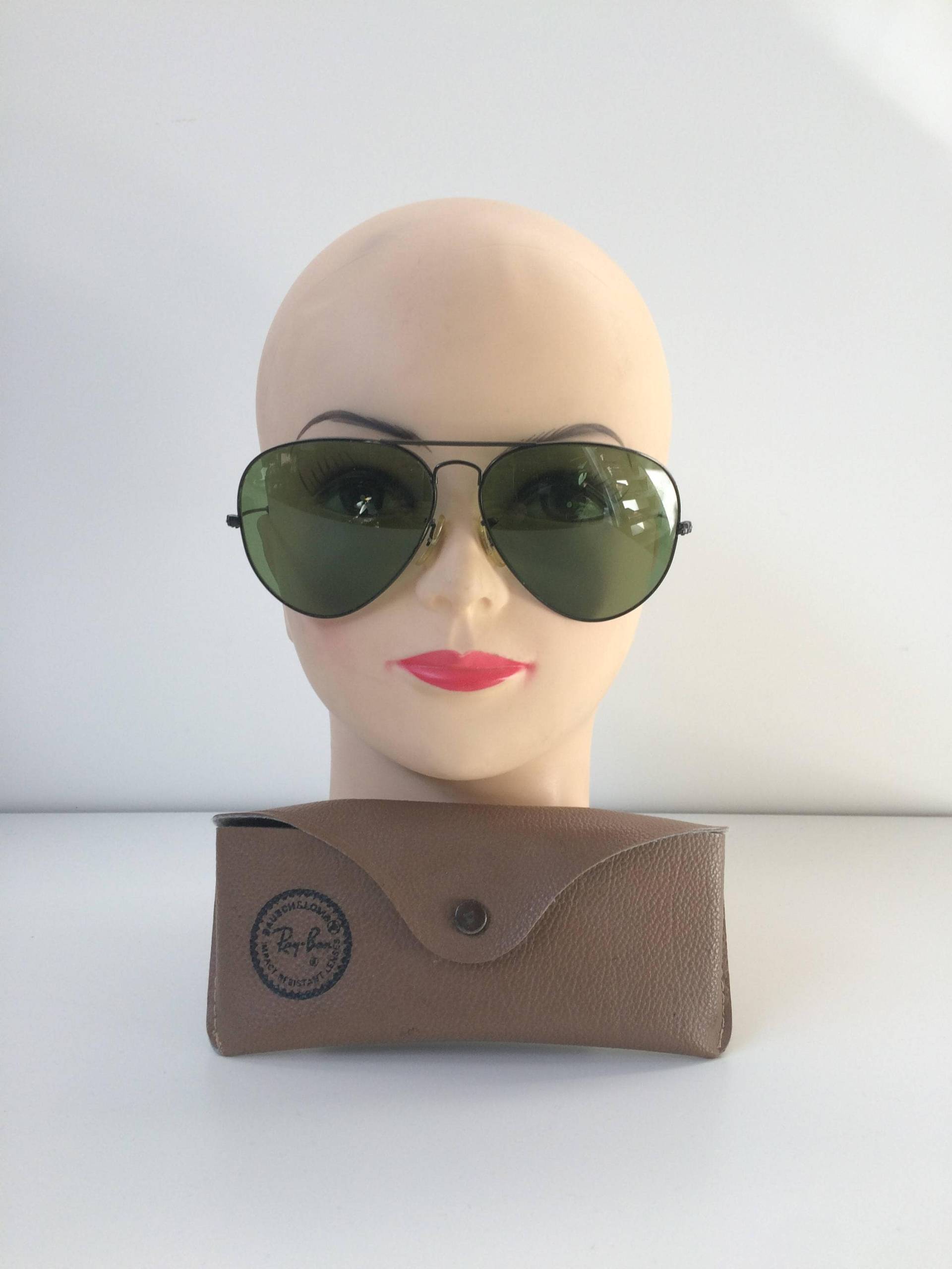 Ray Ban Bausch & Lomb Aviator Vintage 62mm Sonnenbrille Ray Ban Bausch & Lomb Aviator Vintage 62mm Sonnenbrille von FrenchygirlAtelier