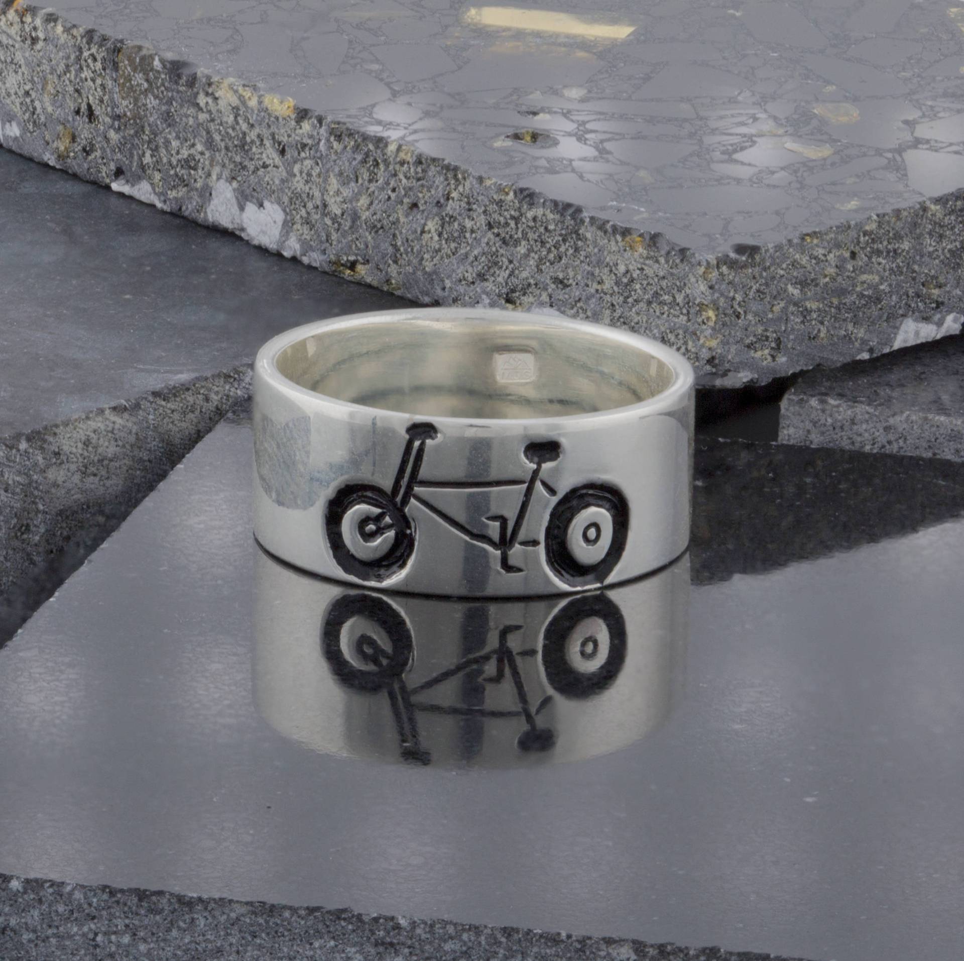 sterling Silber Ring _ Fahrrad sterling Silber Ring _ Fahrrad von Frendilove
