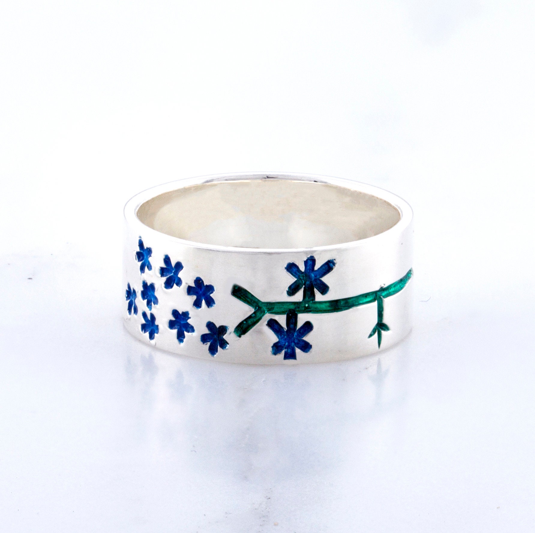 sterling Silber Ring _ Kesane Blume sterling Silber Ring _ Kesane Blume von Frendilove