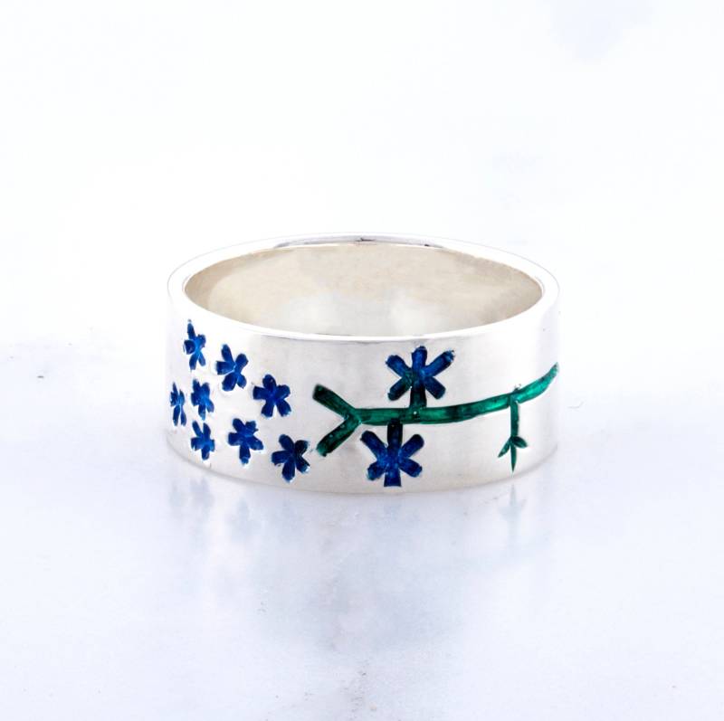 sterling Silber Ring _ Kesane Blume sterling Silber Ring _ Kesane Blume von Frendilove