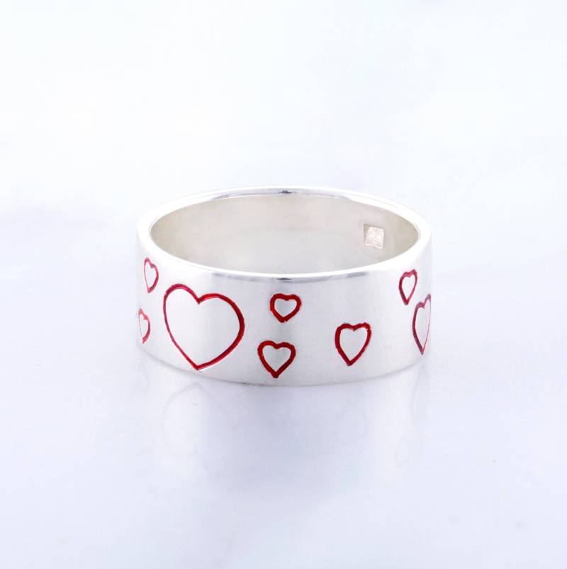 sterling Silber Ring _ Liebe sterling Silber Ring _ Liebe von Frendilove