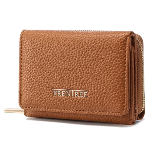 Frentree Geldbörse Damen Portemonnaie mit Reißverschluss, 8 Kartenfächer, Scheinfach, kompakte Brieftasche mit Dokumentenfach, elegant & alltagstauglich Frentree Geldbörse Damen Portemonnaie mit Reißverschluss, 8 Kartenfächer, Scheinfach, kompakte Brieftasche mit Dokumentenfach, elegant & alltagstauglich von Frentree