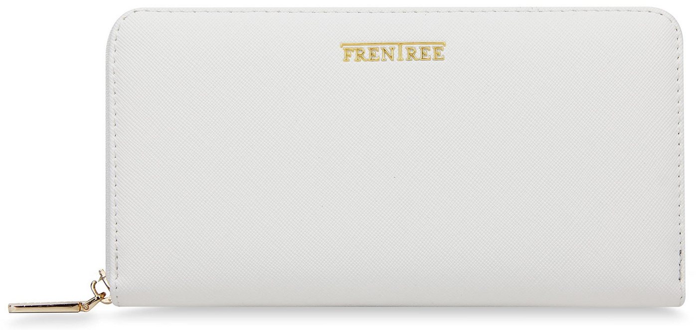 Frentree Geldbörse Clutch-Design, Damen Portemonnaie mit RFID Schutz, Smartphonefach, inkl. Geschenkbox von Frentree