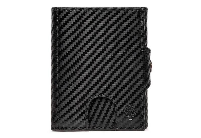 Frentree Geldbörse Slim Wallet mit RFID-Schutz- Geldbörse aus echtem Leder - Mini, Geldbeutel mit Münzfach - Echtleder Portemonnaie Kartenetui Klein von Frentree