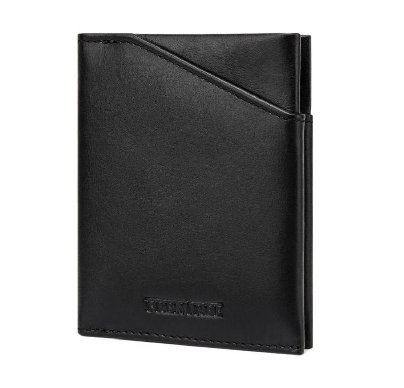 Frentree Kartenetui "Mini"-Geldbörse, minimalistischer Kartenhalter aus Echtleder, für bis zu 12 Karten, mit integriertem RFID Schutz von Frentree