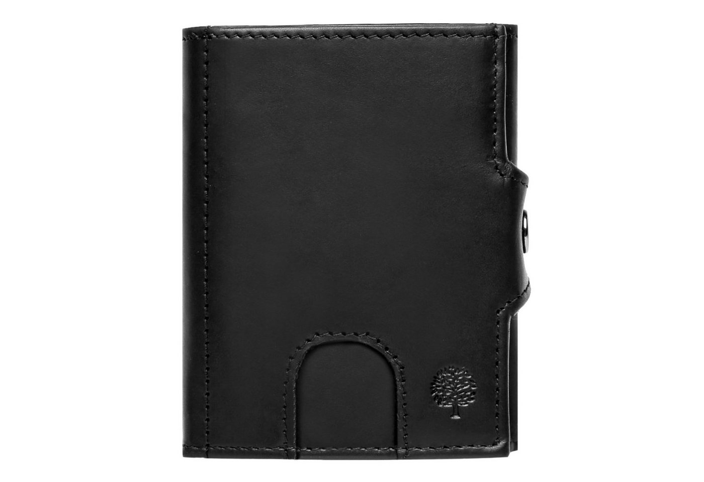 Frentree Mini Geldbörse Slim Wallet mit RFID-Schutz - Geldbörse aus echtem Leder - Mini, Geldbeutel mit Münzfach - Echtleder Portemonnaie Kartenetui Klein von Frentree