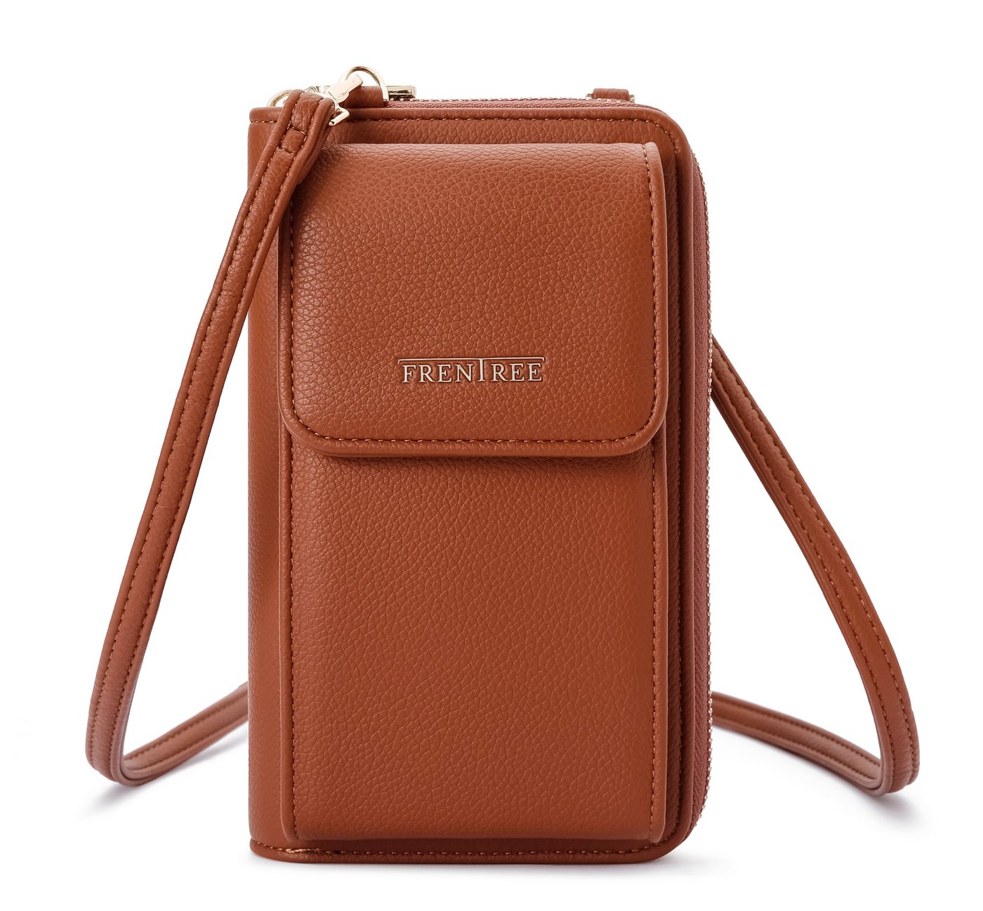 Frentree Schultertasche Damen Cross-Body Handtasche mit Handyfach und Portemonnaie, Umhängetasche mit vielen Fächern von Frentree