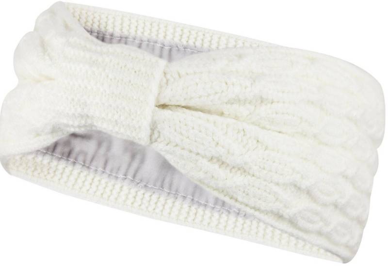 Frentree Stirnband Damen, Strick Haarband im Twist Knoten Schleife Design, Ohrenschützer Mädchen mit weichem Fleece Innenfutter von Frentree