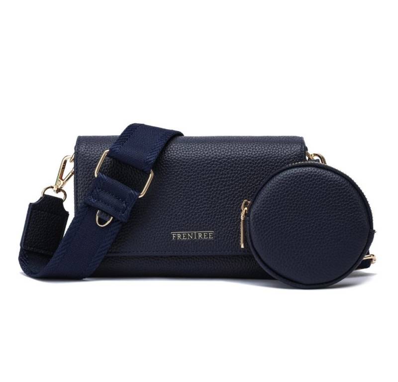 Frentree Umhängetasche Damen klein Handytasche Crossbody Bag Portemonnaie Schultertasche, elegant kompakt modern mit Reißverschluss viel Stauraum von Frentree