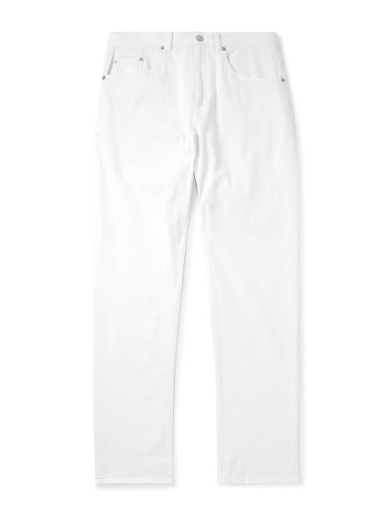 Frescobol Carioca - Columbo Straight-Leg Cotton-Blend Twill Trousers - Men - Neutrals - UK/US 38 von Frescobol Carioca