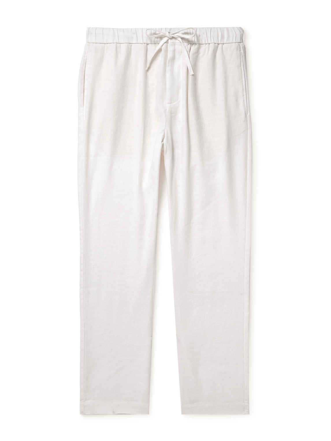 Frescobol Carioca - Oscar Straight-Leg Linen and Cotton-Blend Drawstring Trousers - Men - White - UK/US 34 Frescobol Carioca - Oscar Straight-Leg Linen and Cotton-Blend Drawstring Trousers - Men - White - UK/US 34 von Frescobol Carioca