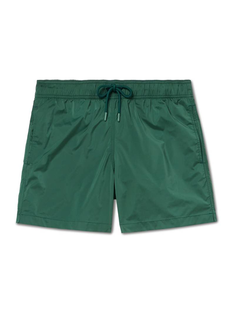 Frescobol Carioca - Salvador Straight-Leg Mid-Length Recycled Swim Shorts - Men - Green - XXL von Frescobol Carioca