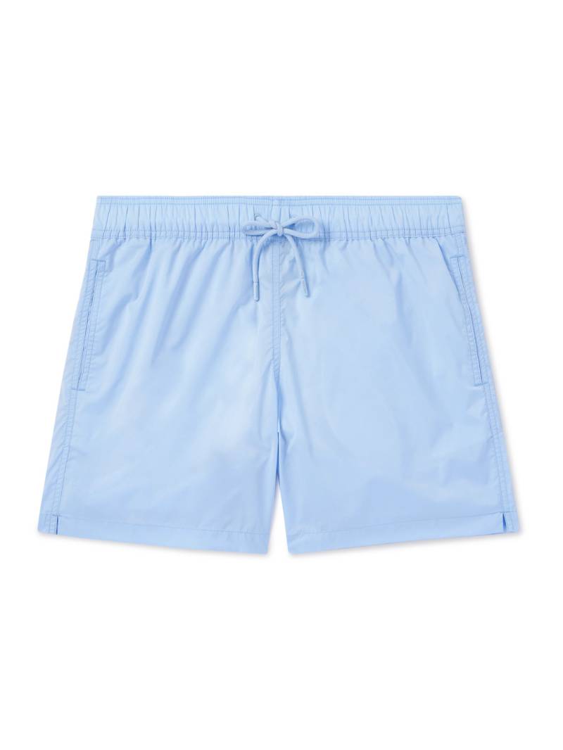 Frescobol Carioca - Salvador Straight-Leg Mid-Length Swim Shorts - Men - Blue - S von Frescobol Carioca