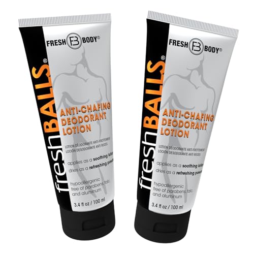 NEW 5 Oz. Fresh Balls Lotion The Solution for Men - NEW 5 OZ tube (2 Pack) by Happy Junk LLC von Fresh Body FB