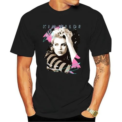 Fresh Grauitational Men Tshirt Kim Wilde 80s Retro Faded Vintage 1980s Pop of America T Shirt Printed T-Shirt tees top Black 3XL Black L Fresh Grauitational Men Tshirt Kim Wilde 80s Retro Faded Vintage 1980s Pop of America T Shirt Printed T-Shirt tees top Black 3XL Black L von Fresh Grauitational