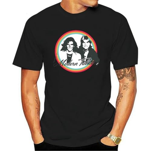 Men Tshirt Modern Talking - Men's T-Shirt Printed T-Shirt tees top Black L Black M Men Tshirt Modern Talking - Men's T-Shirt Printed T-Shirt tees top Black L Black M von Fresh Grauitational