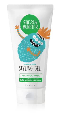 Fresh Monster Natürliches Haargel für Kinder und Babys, alkoholfrei, toxinfrei, flexibler mittlerer Halt 6 Unzen Fresh Monster Natürliches Haargel für Kinder und Babys, alkoholfrei, toxinfrei, flexibler mittlerer Halt 6 Unzen von Fresh Monster