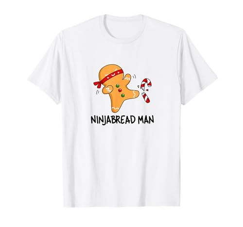 Lustiger Lebkuchen-Ninjabread-Man, süße Keks-Backliebhaber T-Shirt von Fresh Out the Oven