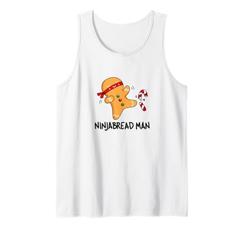 Lustiger Lebkuchen-Ninjabread-Man, süße Keks-Backliebhaber Tank Top von Fresh Out the Oven
