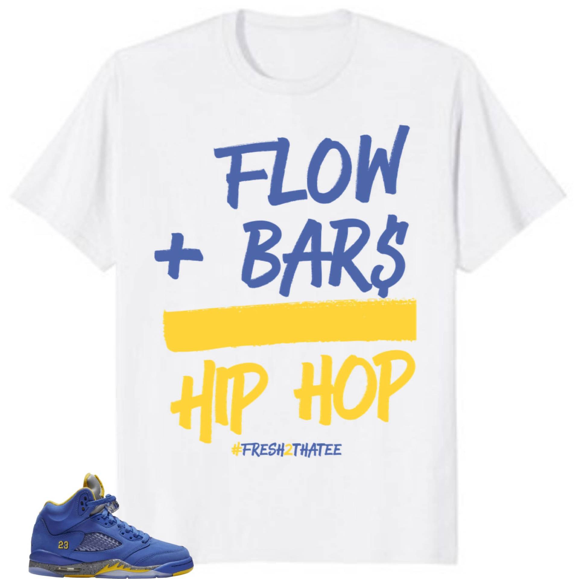 Hip Hop Shirt Gemacht Um Jordan 5 Laney Jsp Zu Entsprechen Hip Hop Shirt Gemacht Um Jordan 5 Laney Jsp Zu Entsprechen von Fresh2thatee
