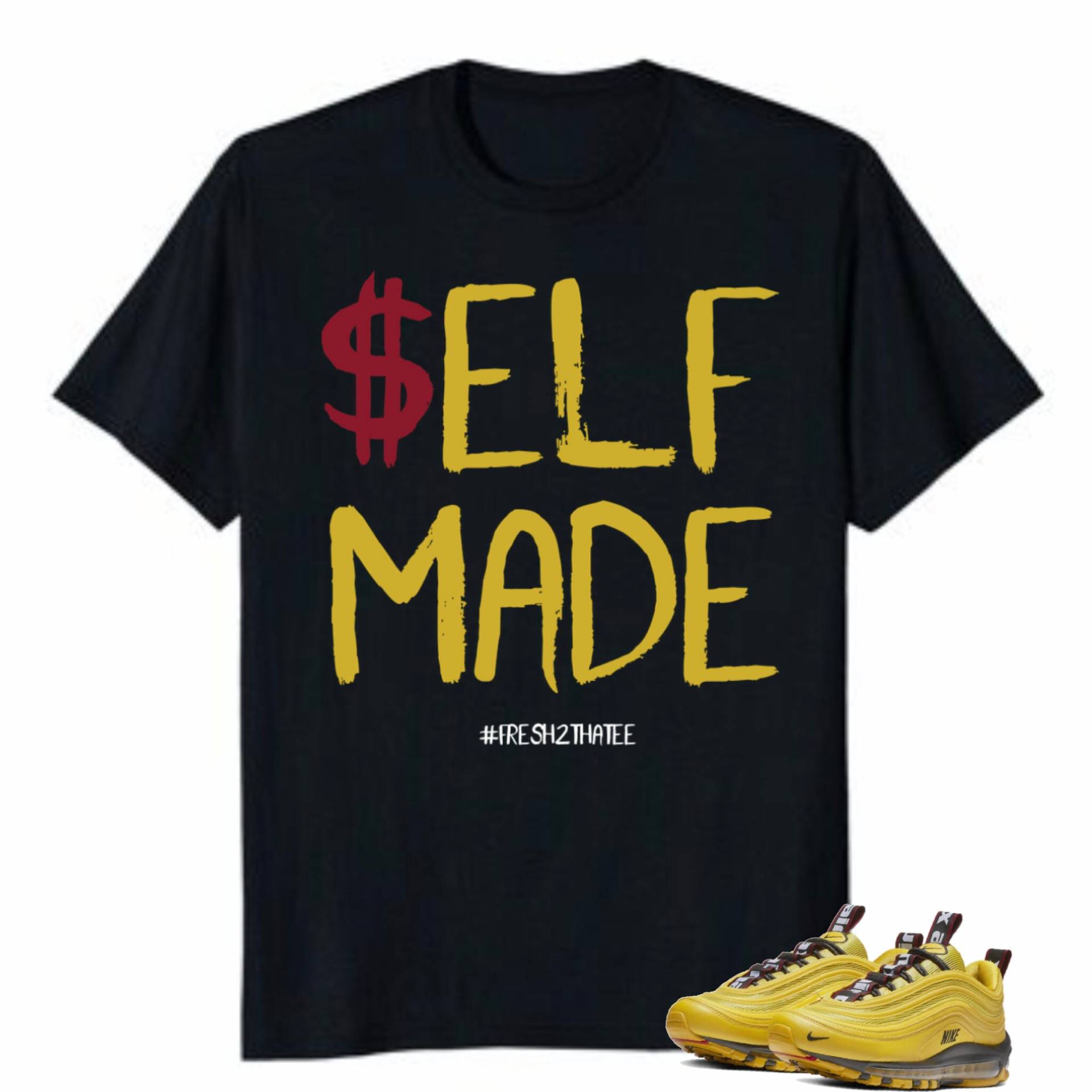 Self Made Shirt Passend Zum Air Max 97 Premium Bright Citron Gefertigt Self Made Shirt Passend Zum Air Max 97 Premium Bright Citron Gefertigt von Fresh2thatee