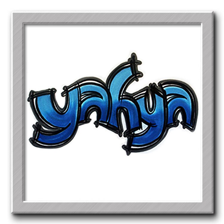 Airbrush T-Shirt - Graffiti Style Name Sterne T-Shirt Personalisiert Geschenk -Individuell von FreshAirShirts