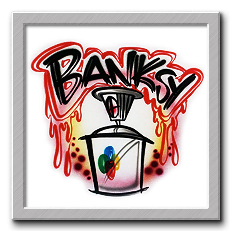 Airbrush T-Shirt Ihr Name Sie Wählen Eine Farbe von FreshAirShirts