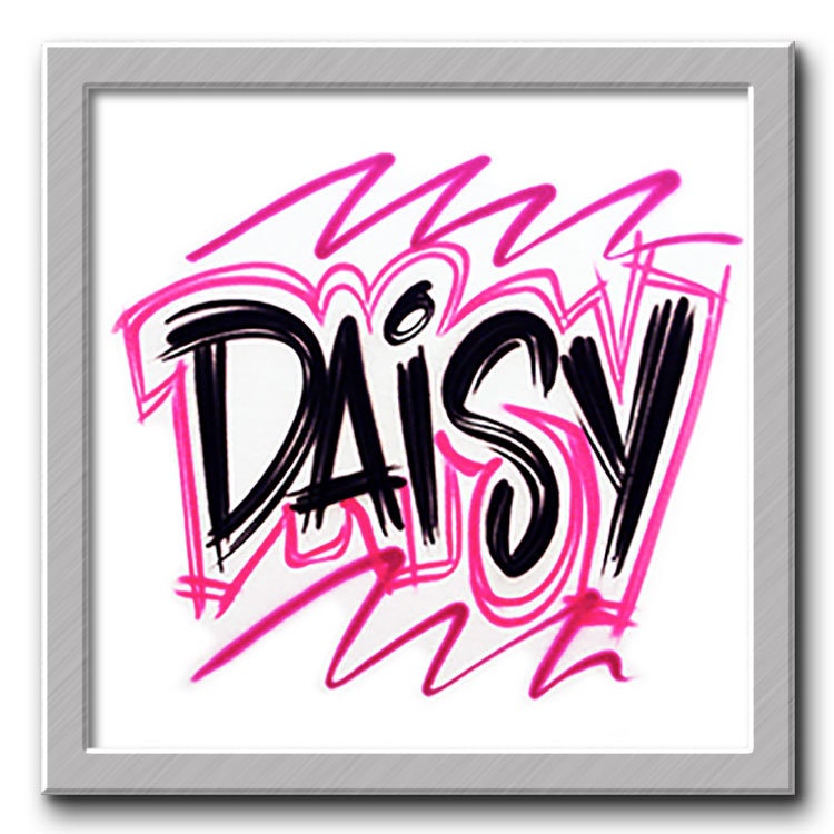 Airbrush T-Shirt Kratzer Namen Design Sie Wählen Farbe Personalize von FreshAirShirts