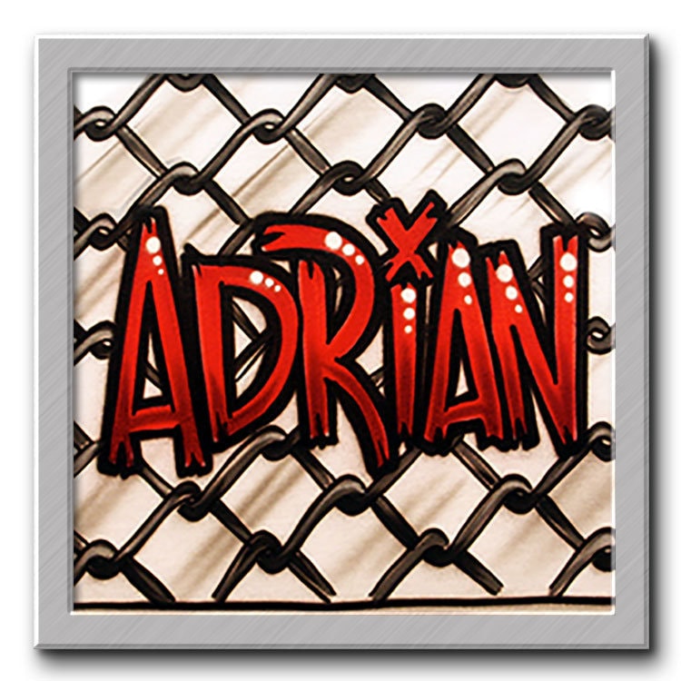 Airbrushed T-Shirt - Graffiti Style T-Shirt Hip Hop Personalisiert Geschenk Name von FreshAirShirts