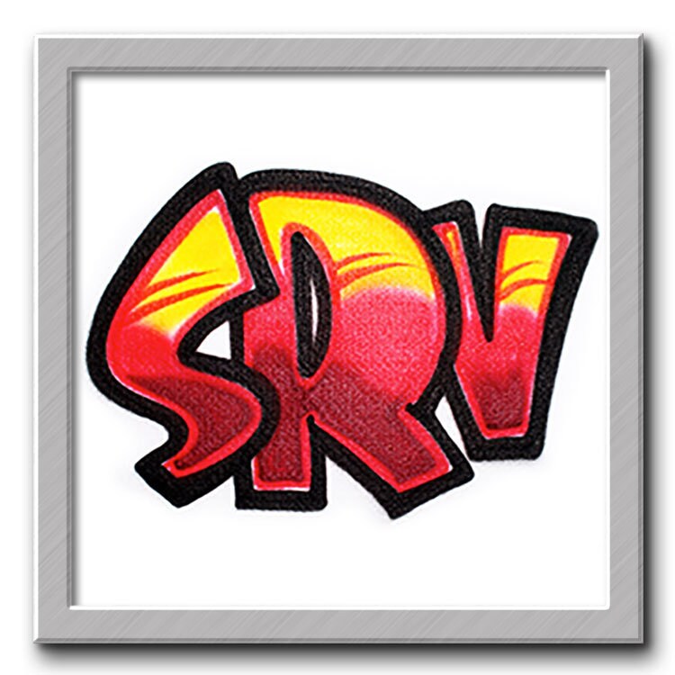 Airbrushed T-Shirt Ihr Name Sie Wählen Eine Farbe von FreshAirShirts