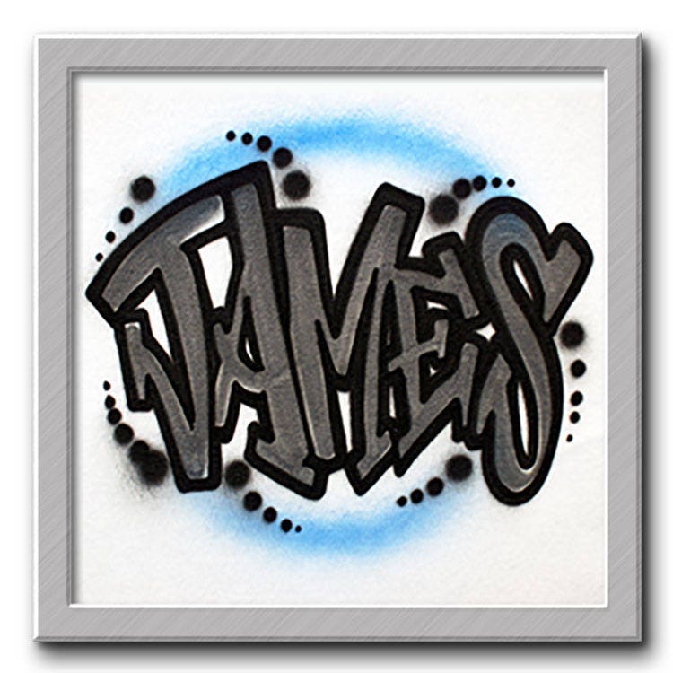 Graffiti Name Design Airbrush T-Shirt Ihr Sie Wählen Eine Farbe Graffiti Name Design Airbrush T-Shirt Ihr Sie Wählen Eine Farbe von FreshAirShirts