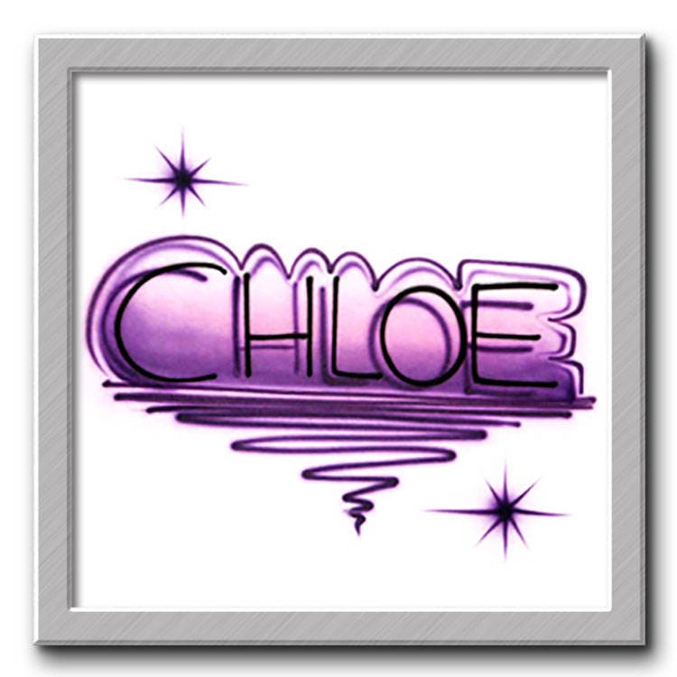 Name Design Airbrush T-Shirt Dein Du Wählst Eine Farbe Name Design Airbrush T-Shirt Dein Du Wählst Eine Farbe von FreshAirShirts