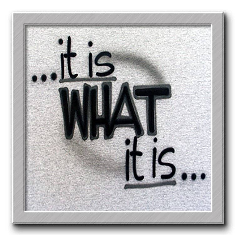 T-Shirt Airbrushed ...es Ist Was Es ... Ihre Name Sie Wählen Farbe von FreshAirShirts