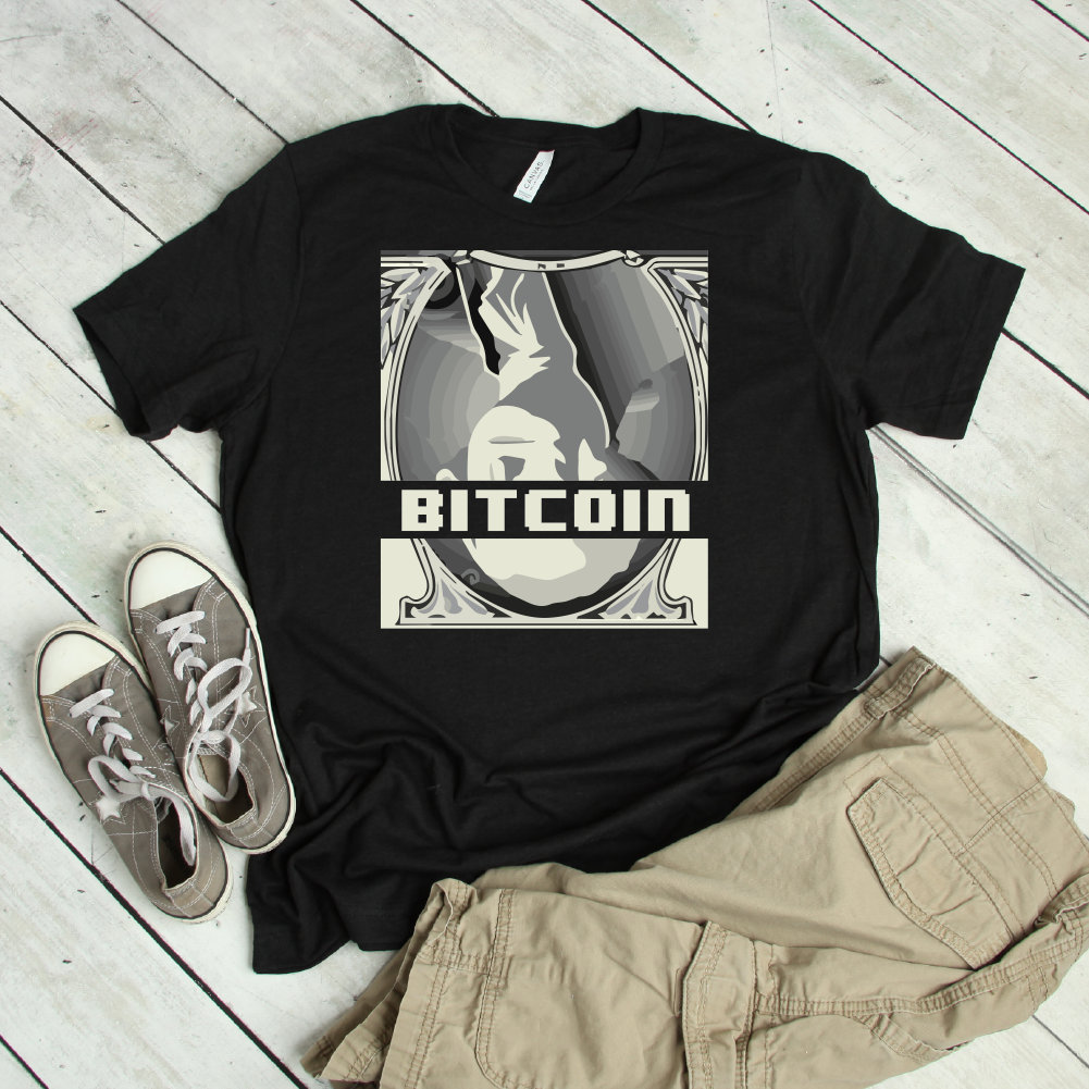 Auf Den Kopf Dollar Bitcoin Shirt | Bitcoin-Shirt, Dollar-Schein, Bitcoin, Kryptowährung Hemd, Geschenk, Tshirt, Geschenke von FreshDressedTees