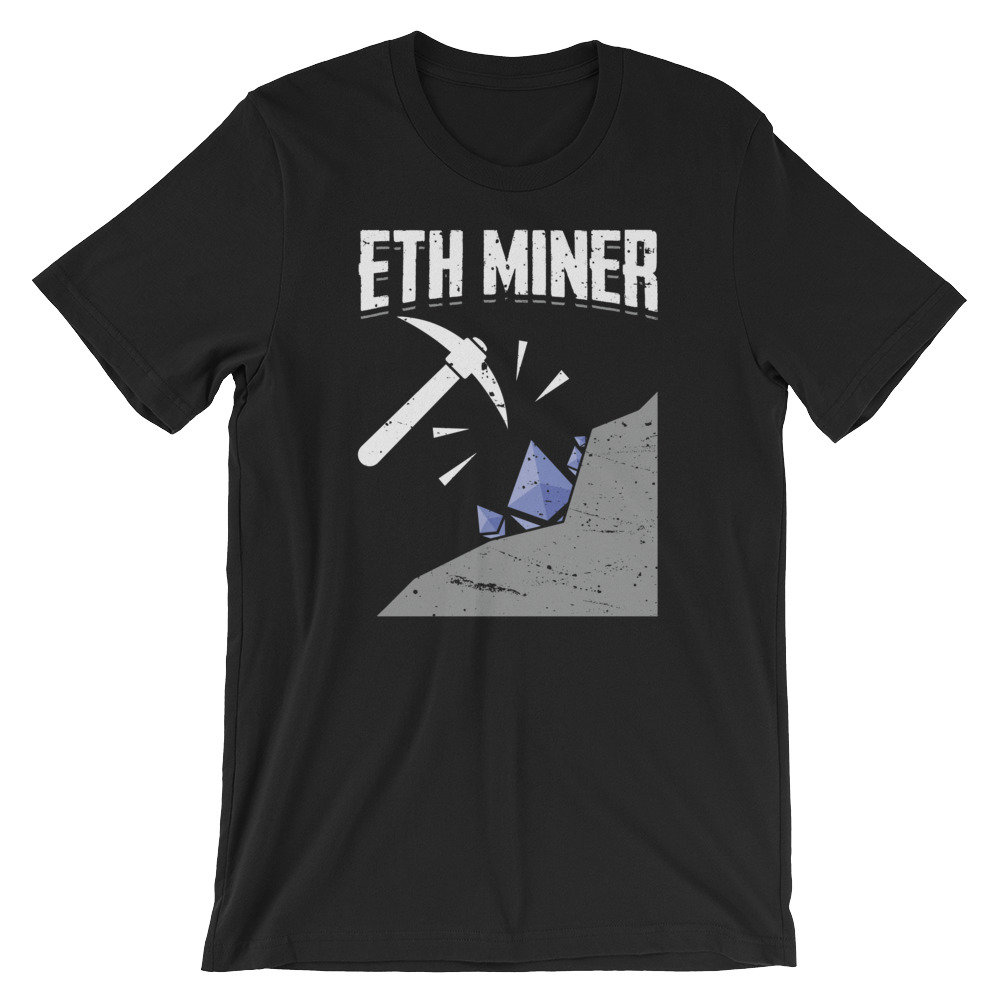 Eth Bergmann Astraleums Classic Lustige Unisex Shirt | Kryptowährung Blockchain Cool Humor Quelle T-Shirt Internet Meme Kurzarm-T-Shirt von FreshDressedTees