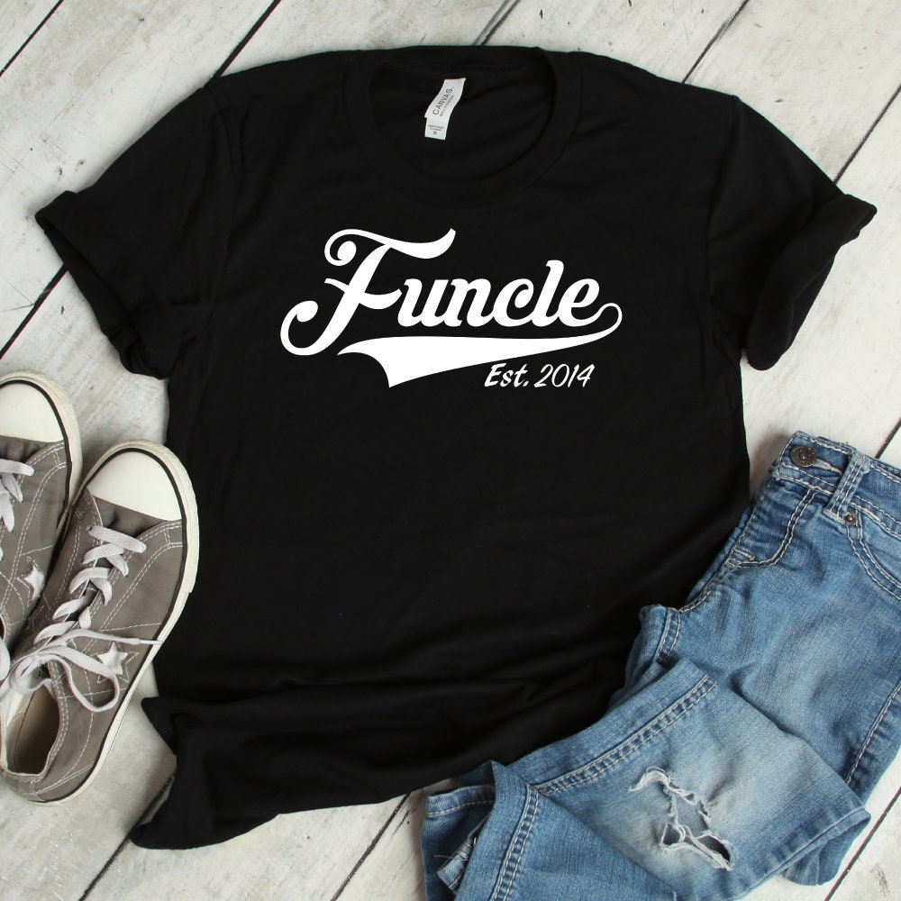 Funcle Est 2014 T-Shirt | Hemd, Funcle, Onkel Shirt, Definition, T-Shirt, Spaß, Funcle-T-Shirt, Funcle-T-Shirt von FreshDressedTees