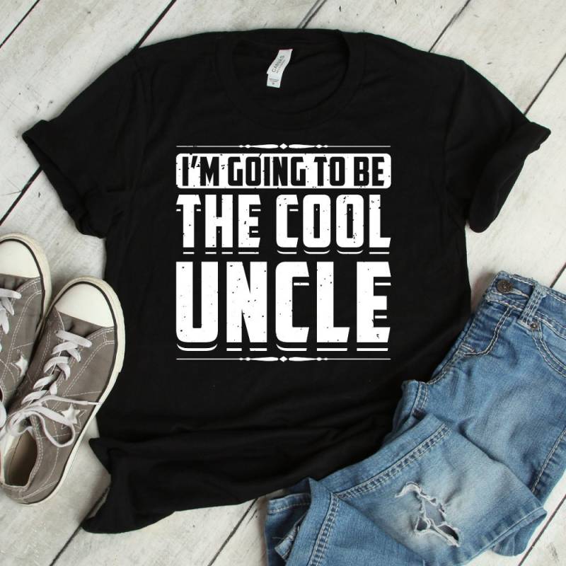 Ich Werde Das Coole Onkel Shirt | Shirt, Geschenk Für Onkel, Lustige Tshirt von FreshDressedTees