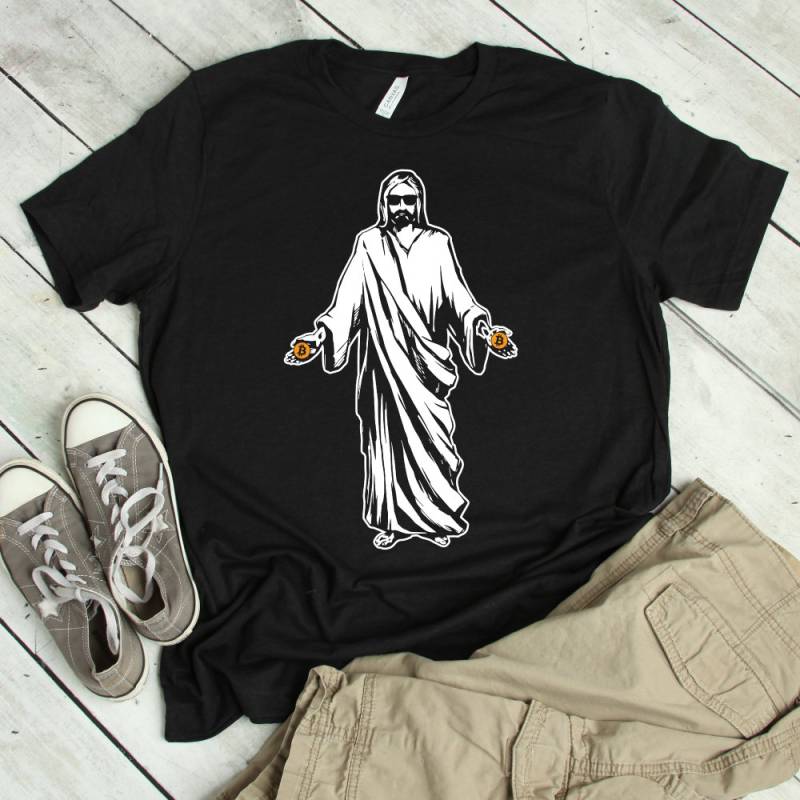 Jesus Bitcoin Shirt | Jesus, Shirt, T-Shirt, Bitcoin, Kryptowährung Hemd, Hält Bald von FreshDressedTees